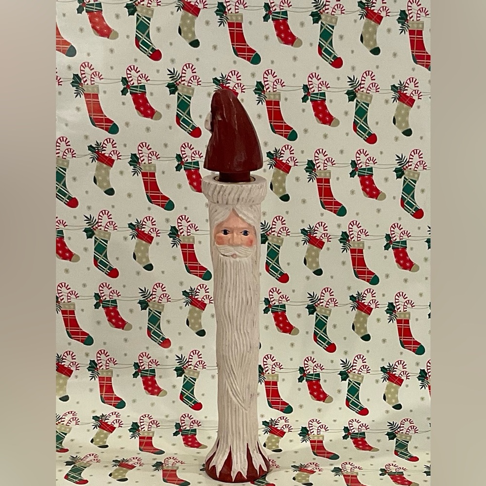 Santa Candlestick - Picture 4 of 4